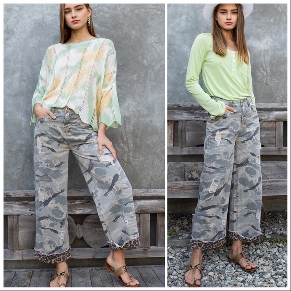 *RE-STOCK* The Original CAM-LEO Distressed Pants - Picture 4 of 16